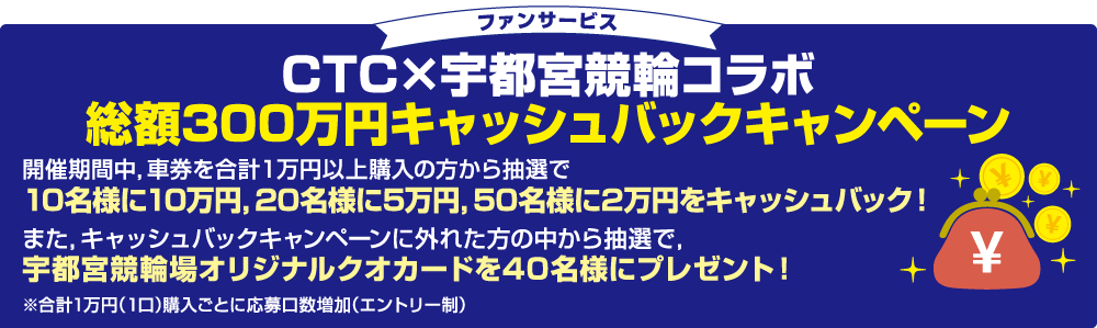 キャッシュバックキャンペーン